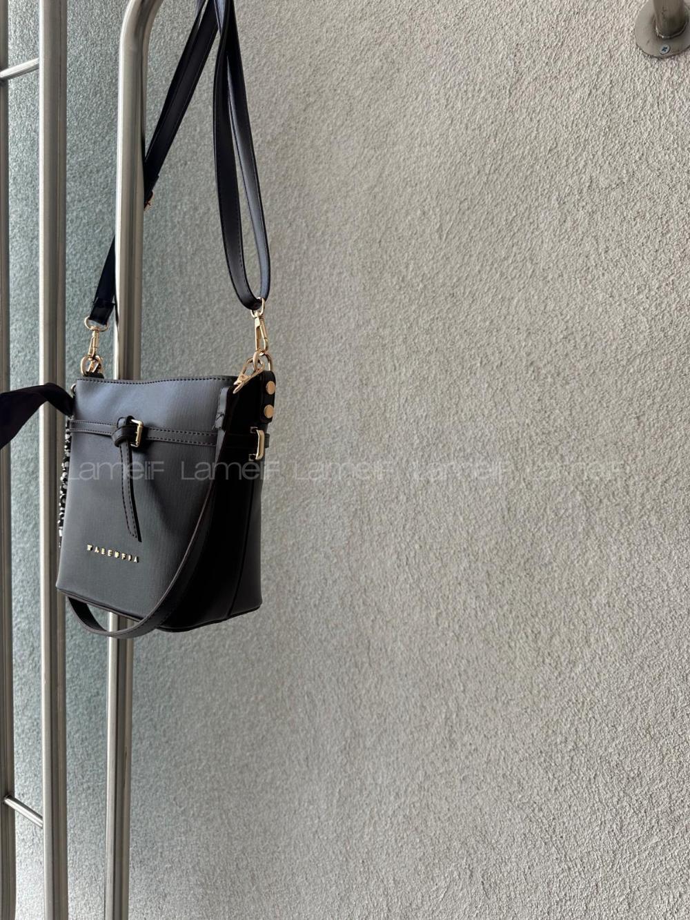 Lamelif Kadın Valentia Fular Detaylı Çanta