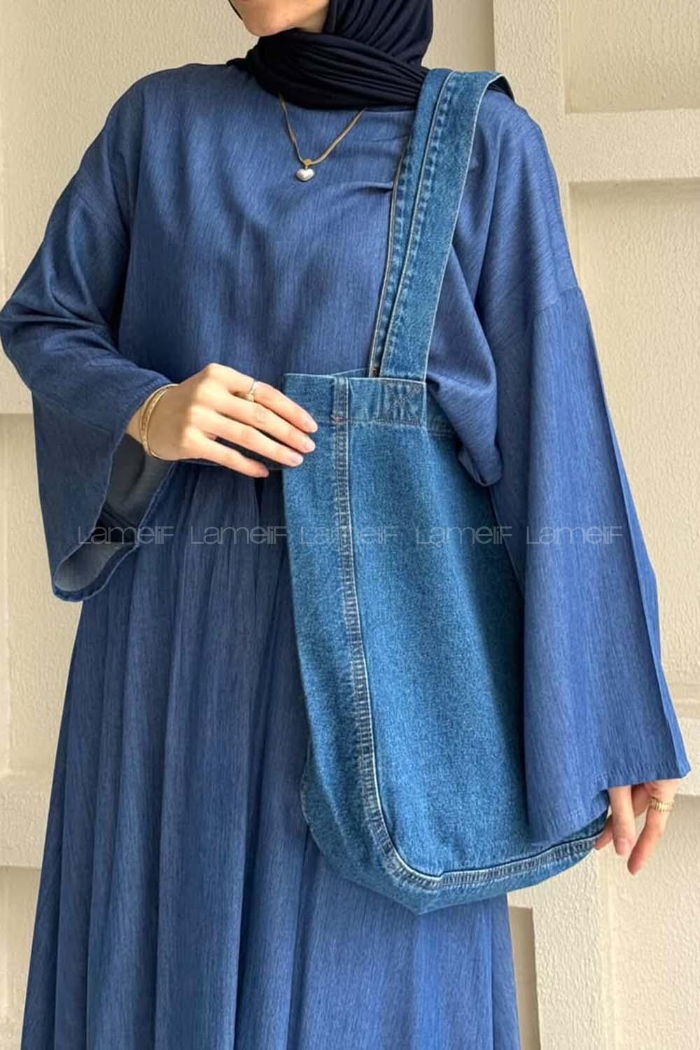 Lamelif Kadın Kot Günlük Spor El Ve Omuz Çantası 