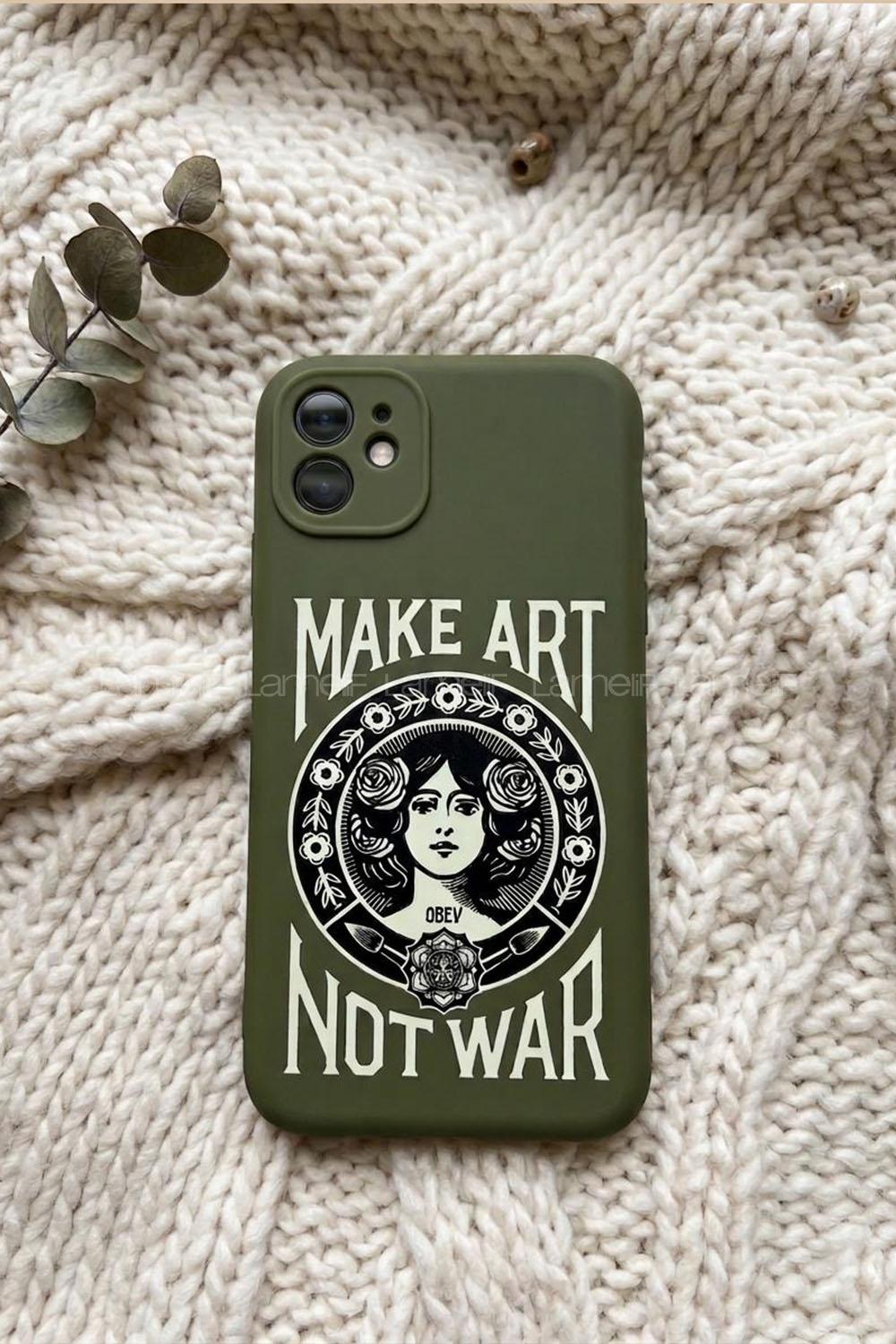 Lamelif  ıPhone Make Art Baskılı Telefon Kılıfı