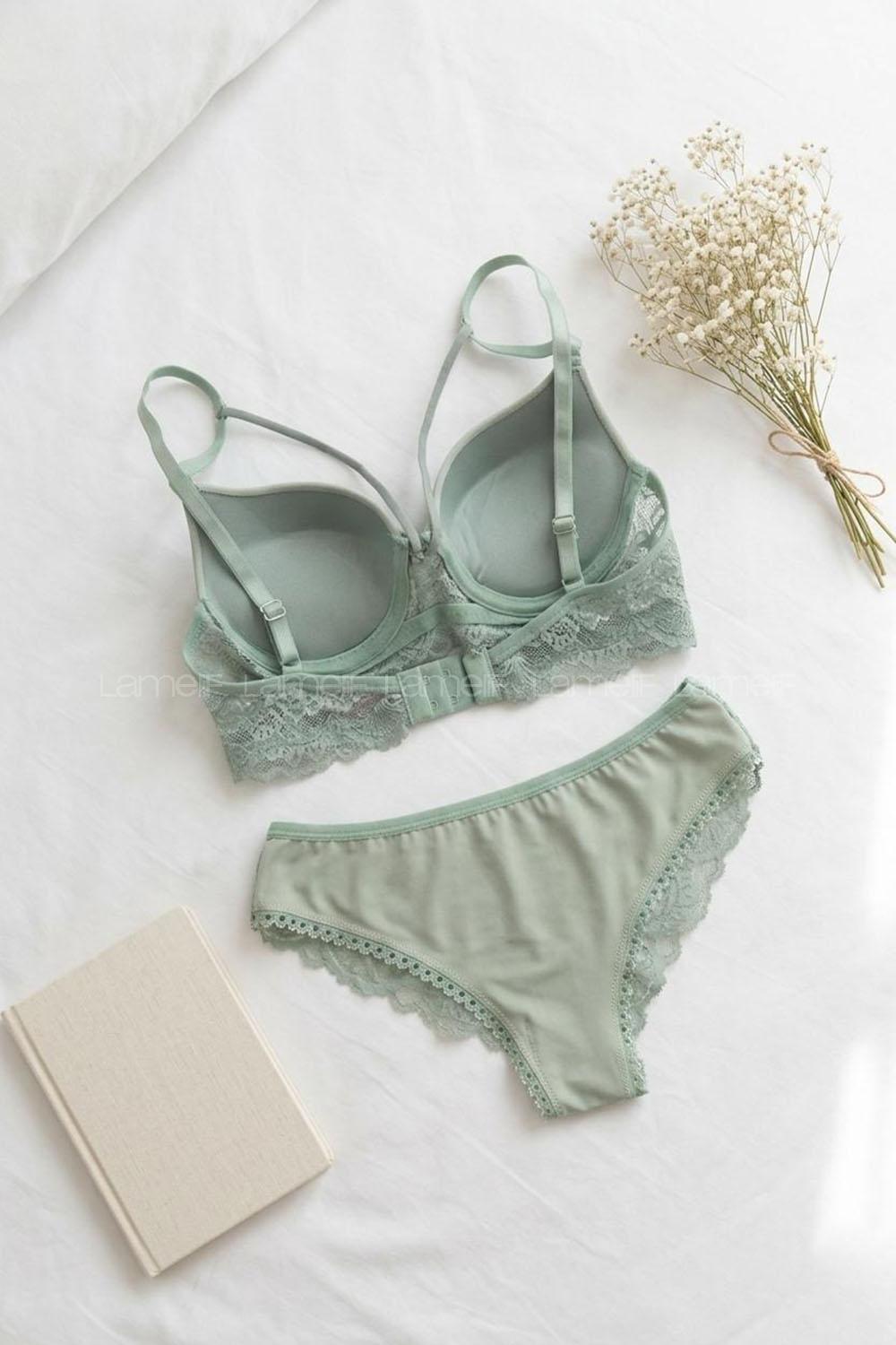 Lamelif Mikro Bralet Sütyen Takım