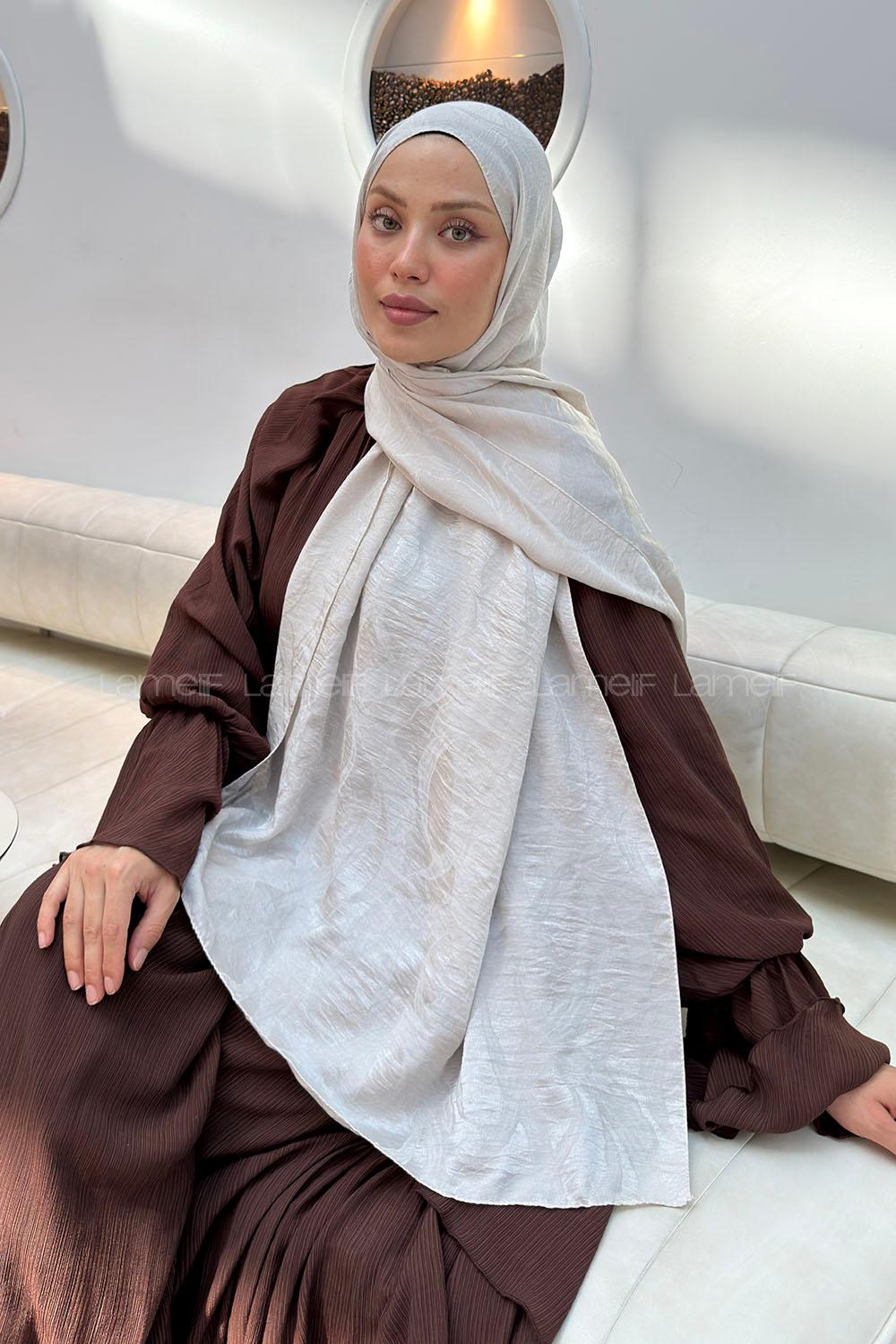 Lamelif Ağaçdalı Desen Ayrobin Floş Jakar  Şal Taş