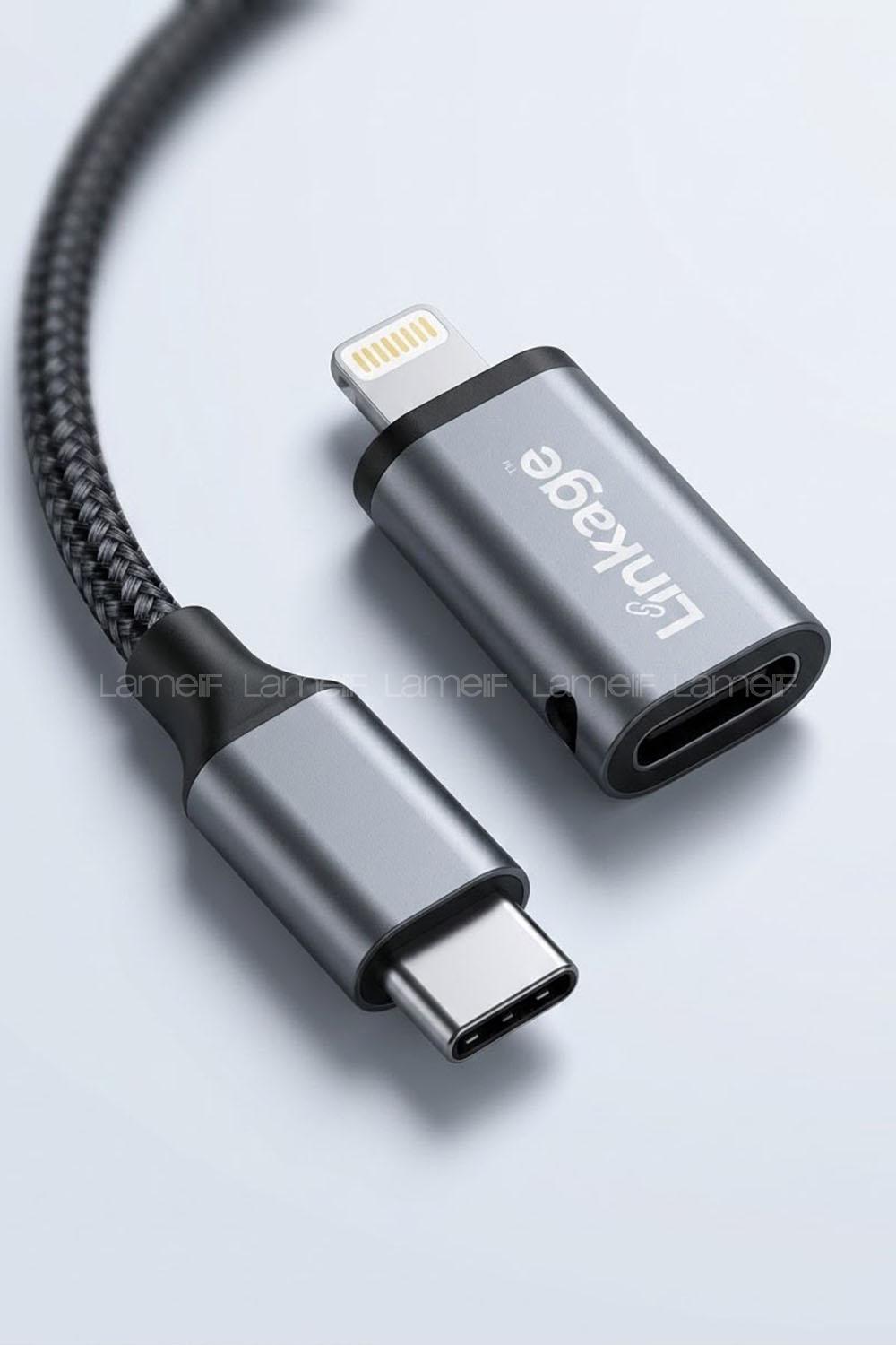 Lamelif iPhone Type-c girişi Eski Nesil Girişe Çeviren Dönüştürücü Adaptör