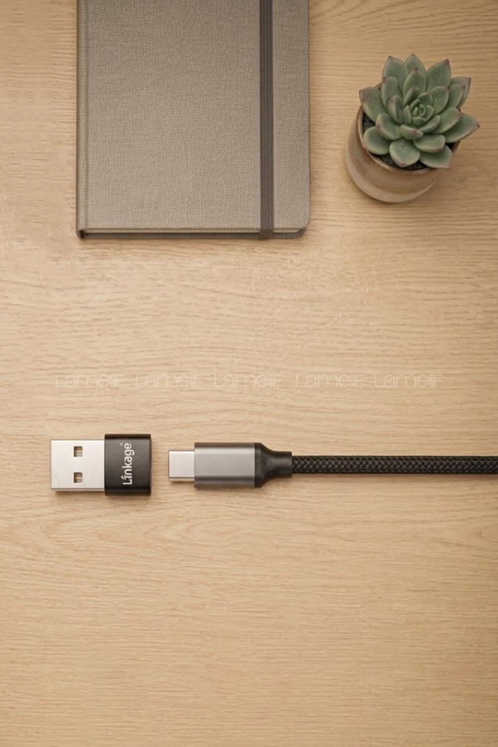 Lamelif iPhone Type-c Girişi Usb Girişe Çeviren Dönüştürücü Adaptör