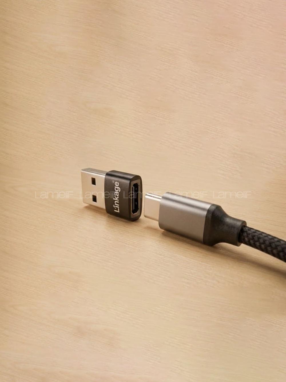Lamelif iPhone Type-c Girişi Usb Girişe Çeviren Dönüştürücü Adaptör