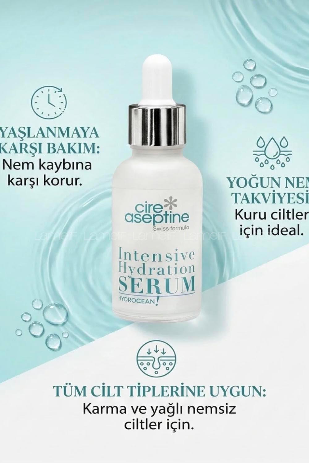 Lamelif Cire Aseptine Yoğun Nemlendirici Serum