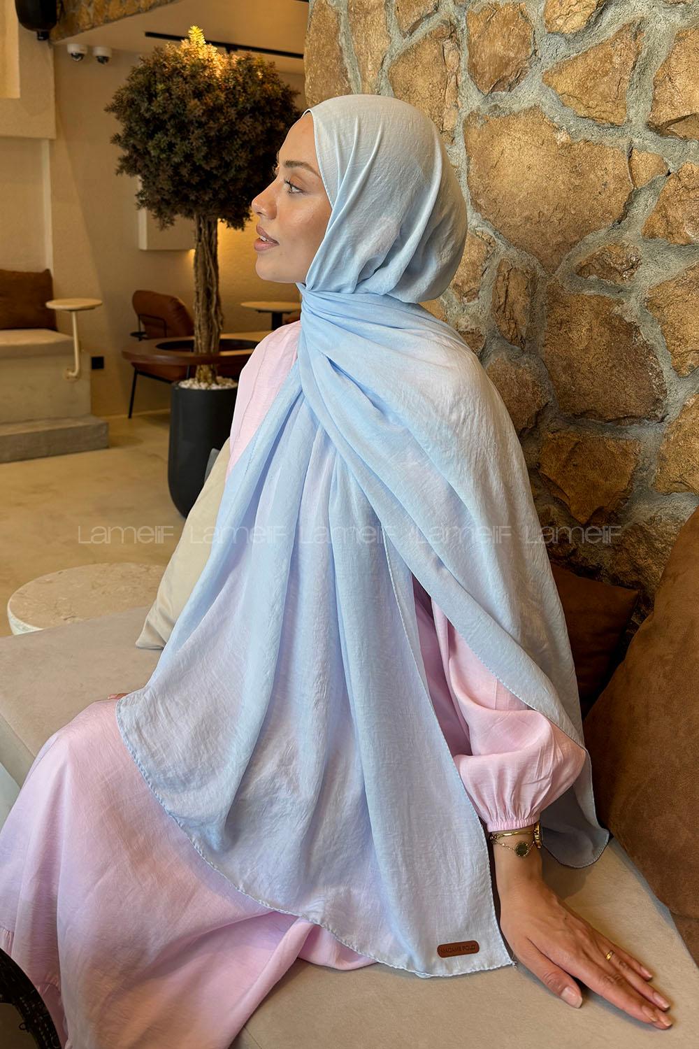 Lamelif Rami Şal Bebe Mavisi