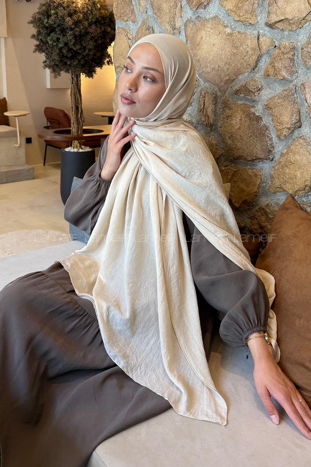 Lamelif Rami Şal Bej