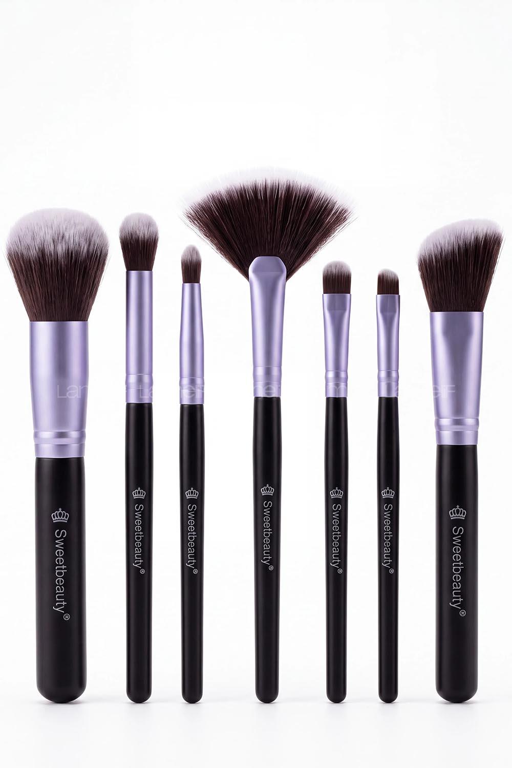 Lamelif Sweet Beauty 8 li Makyaj Fırçası Set