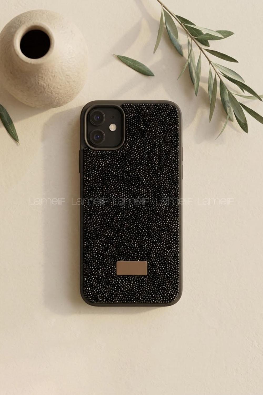 Lamelif iPhone 11 Swarovski Taşlı Telefon Kılıfı