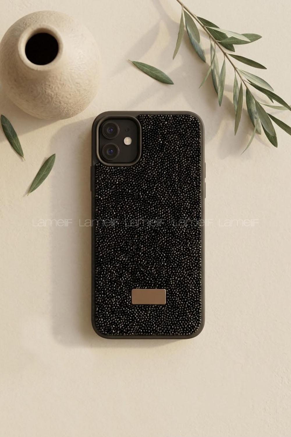 Lamelif iPhone 11 Swarovski Taşlı Telefon Kılıfı