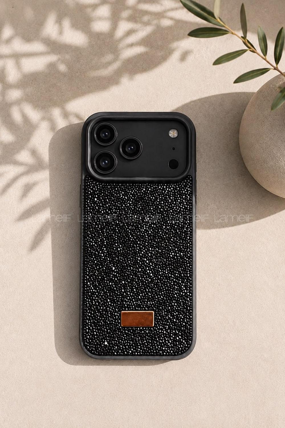 Lamelif iPhone 17 Pro max Swarovski Taşlı Telefon Kılıfı