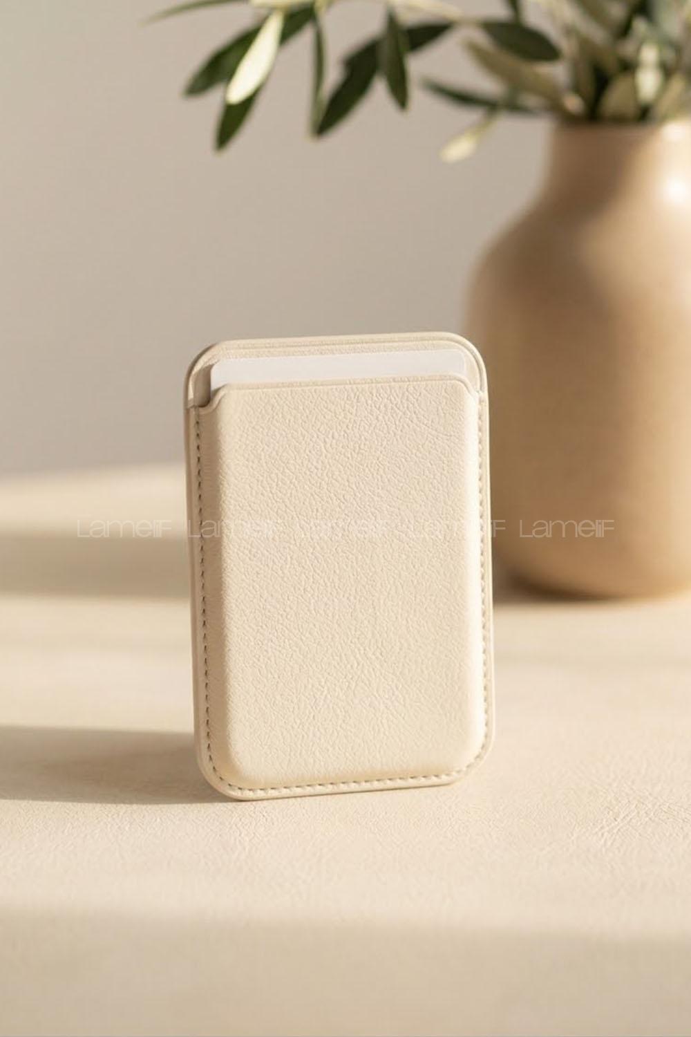 Lamelif Çift Mıknatıslı Güçlü Magsafe Cüzdan
