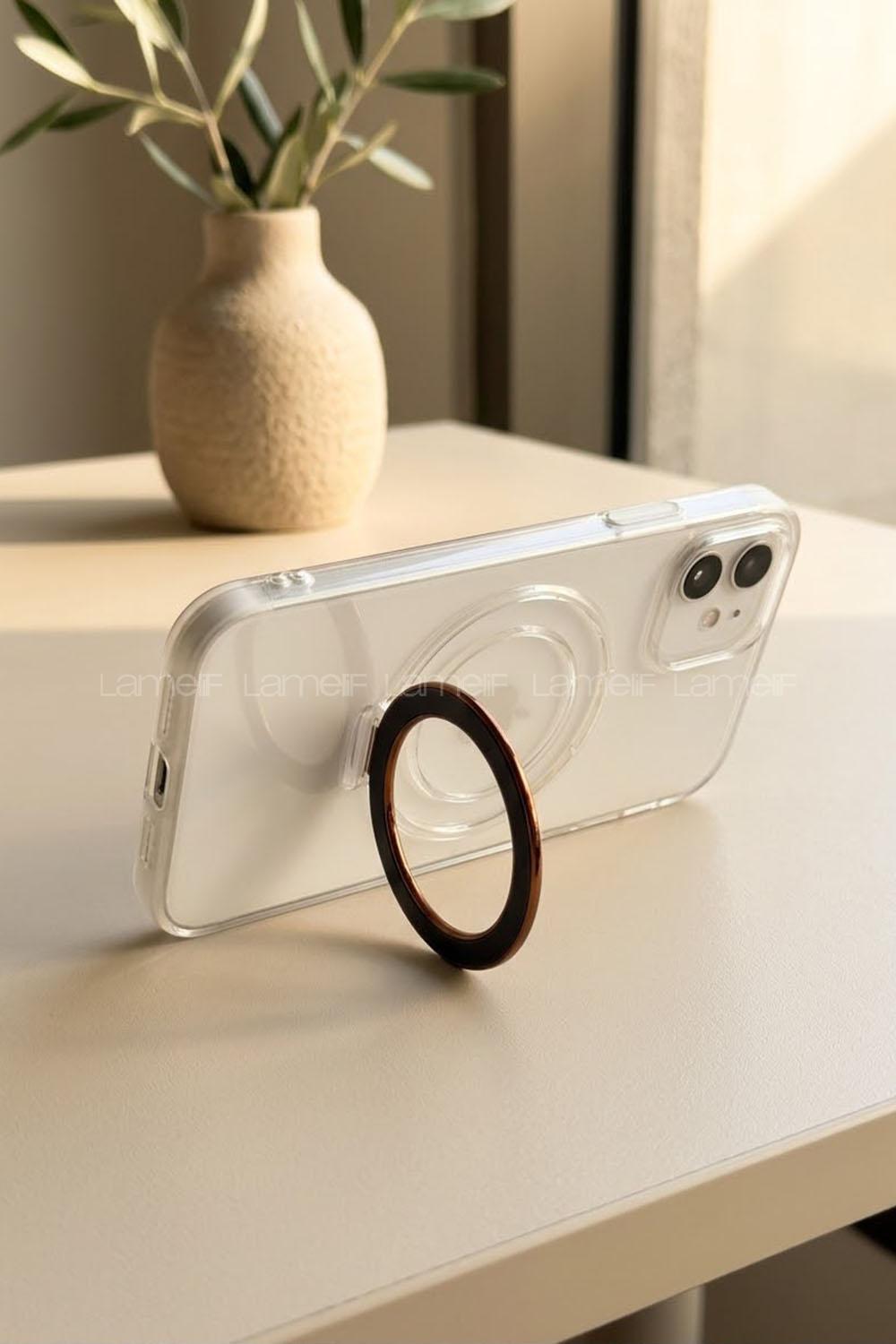 Lamelif İphone 11 Standlı Telefon Kılıfı