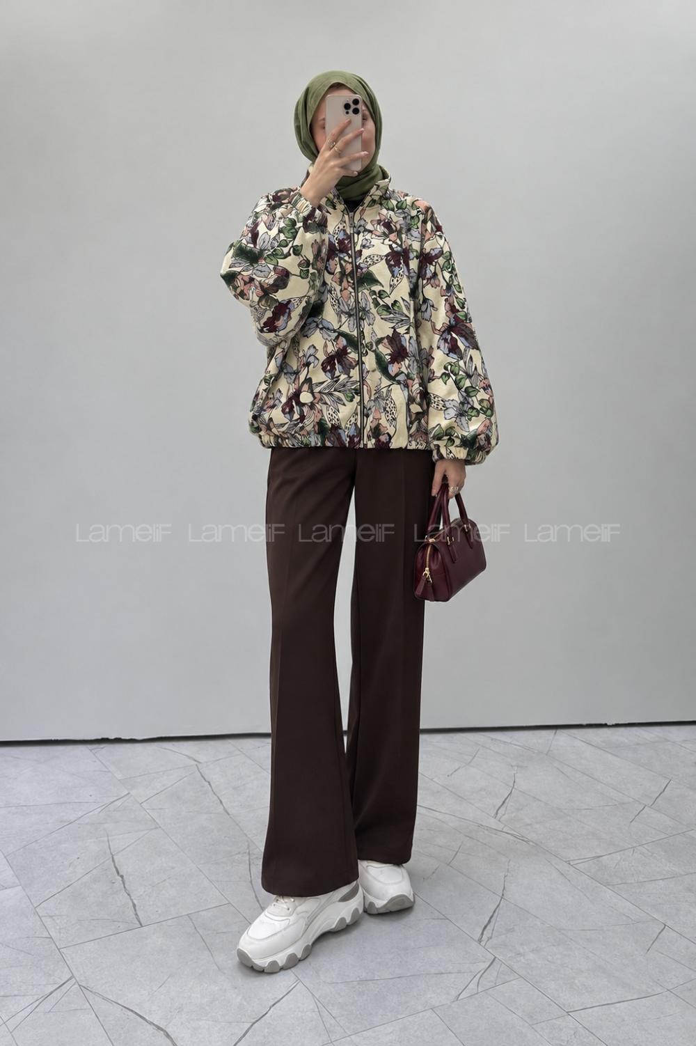 Mink Neckband Long Arm Coat