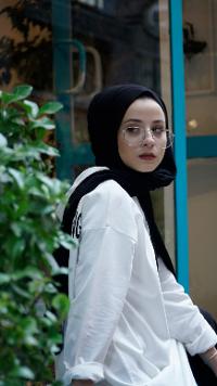 Modalamelif Beyaz Some Days Sweat Tunik