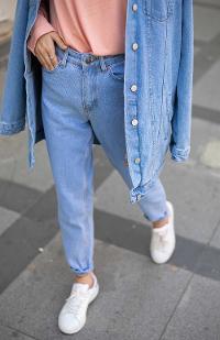 Lamelif Açık Mavi Bf Kot Ceket