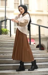 Modalamelif The Best Vizonrengi Sweat