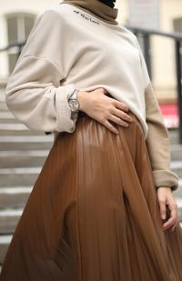 Modalamelif The Best Vizonrengi Sweat