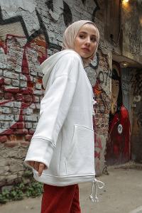 Modalamelif Beyaz Berendıne Z Üç İplik Sweat