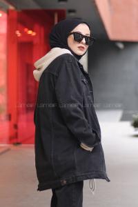 Modalamelif Füme B.F Tırnaklı Kot Ceket