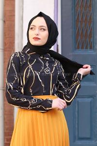 Modalamelif Zincirli Gömlek