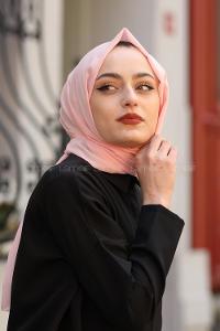 Modalamelif Krep Şal Pudra