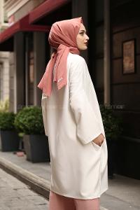 Modalamelif Liya Uzun Düğmeli Tunik