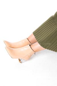 Modalamelif Metakrilat Topuklu Bilekte Bot Pudra