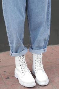 Modalamelif Beyaz Bağcıklı Bot