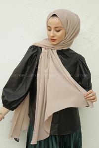 Modalamelif Bej Krınkıl Medine İpeği Şal