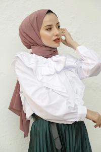 Modalamelif Gül Kurusu Krınkıl Medine İpeği Şal