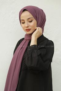 Modalamelif Mor Krınkıl Medine İpeği Şal