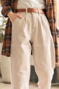 Lamelif Balon Model Bol Mom Jean Bej