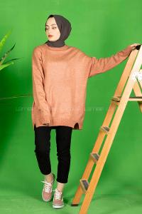 Modalamelif Gül Kurusu Örgü Kazak