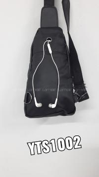 Modalamelif Telefon Çıkış Portlu Akıllı Tasarım Çanta Siyah