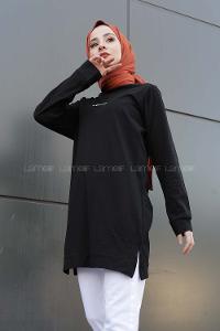 Modalamelif A Better Baskılı Sweatshirt Siyah