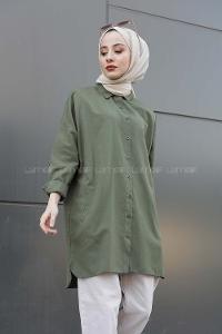 Modalamelif Boyfirend Gömlek Haki