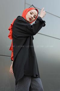 Modalamelif Boyfirend Gömlek Siyah