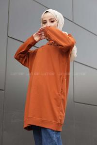 Modalamelif Yazı Baskılı Tunik Taba