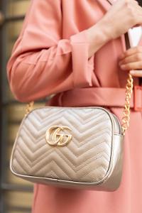 Modalamelif Metal Zincir Askılı Omuz Çantası Gümüş