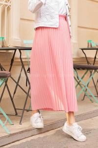 Modalamelif Kemerli Mira Etek Şeker Pembesi