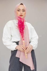 Modalamelif Pudra Krinkıl Medine İpeği Şal