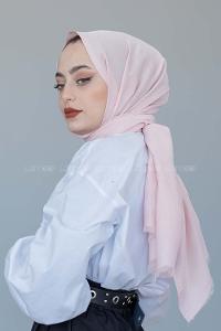 Modalamelif Pudra Keten Pamuk Şal