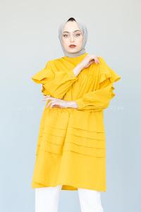Modalamelif Salaş Tunik Sarı