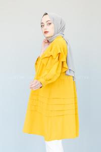 Modalamelif Salaş Tunik Sarı