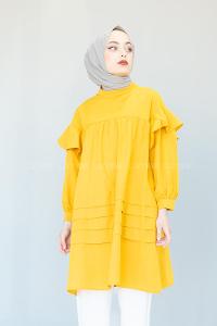 Modalamelif Salaş Tunik Sarı