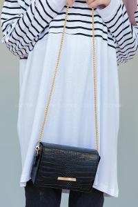 Modalamelif  Kutu Çanta Siyah