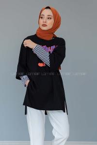 Modalamelif Scooby-doo T-shirt Siyah