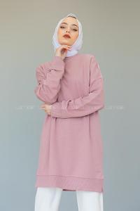 Modalamelifi Düz  Celina Tunik Gül