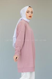 Modalamelifi Düz  Celina Tunik Gül